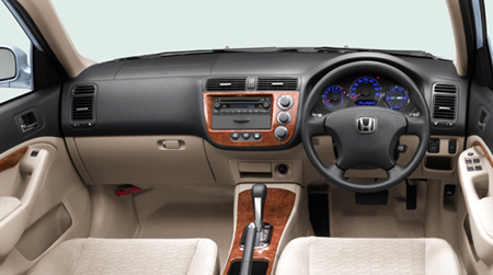 Honda Civic Hybrid Base Grade Specs Dimensions And Photos