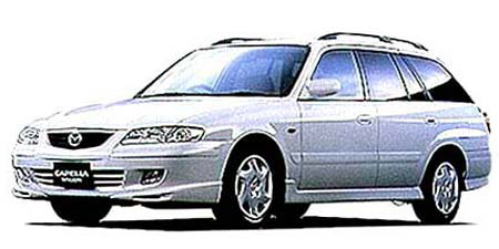 mazda capella wagon gwew 204601 акпп