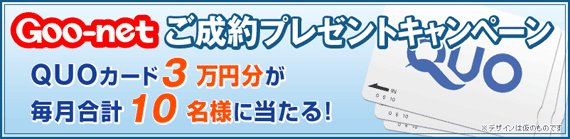 Goo-netv[gLy[ QUOJ[h3~10lɓI 