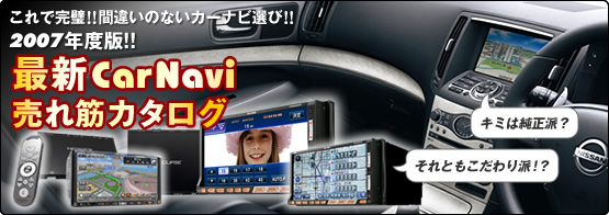 ŊIIԈႢ̂ȂJ[irIсII2007Nx ŐVCarNavi؃J^O