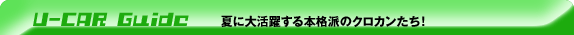U-CAR Guide@Ăɑ劈􂷂{ih̃NJI