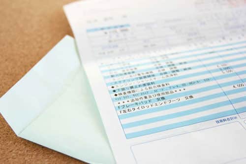 車検の請求書はいつ発行されるの 詳しい内訳の見方も知っておこう 車買取 車査定のグー運営