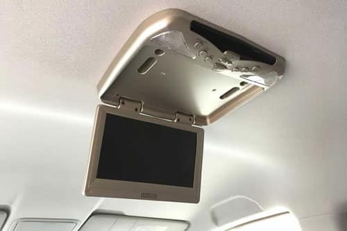 フリップダウンモニターは車検に通る