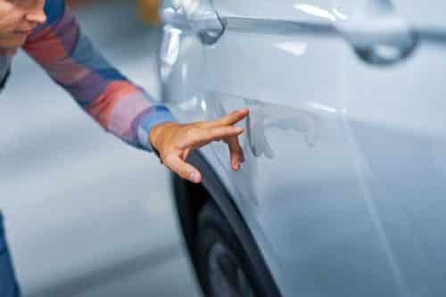 車の点検後に傷がつく場合もある