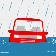 冠水した道路に注意！水たまり通過時の注意点と走行後の車の点検箇所とは？