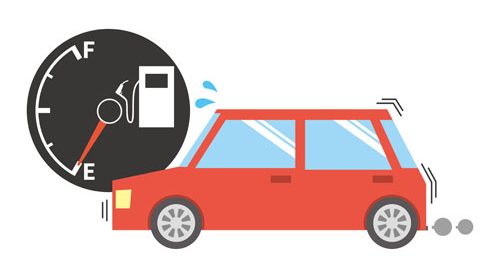 車がガス欠を起こしたら自動車保険のロードサービスは使える？