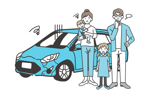 全損した車のローンが残っているなら精算してから買い替えよう