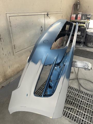 【印西　我孫子　成田　白井　鎌ヶ谷　八千代　栄町　の点検・整備はオートランナーへ！】フォルクスワーゲン　フロントバンパー+フロントフェンダー修理　ゴルフ　板金・外装補修