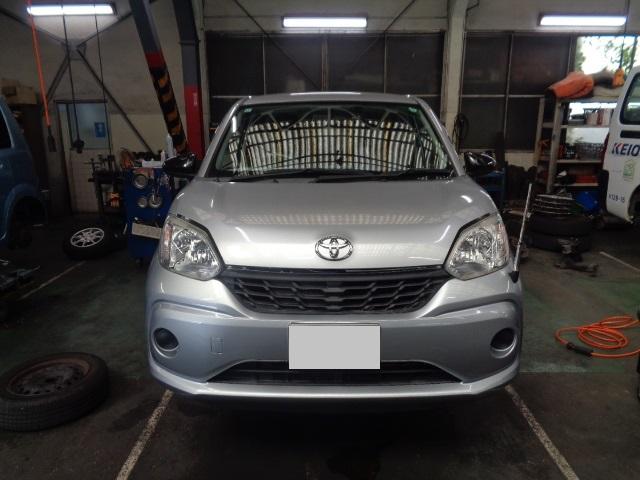 トヨタパッソ　DBA-M700A　法定1年点検　（八王子・日野・多摩）