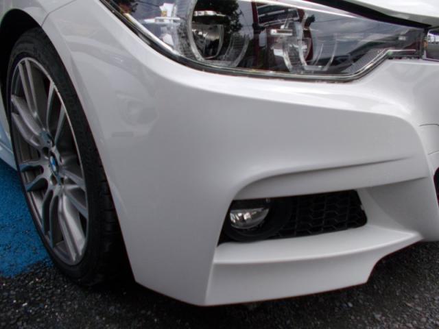 ＢＭＷ　３シリーズ　１日で完成！　輸入車バンパーキズ・へこみ直し　郡山市