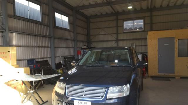 スズキ エスクードのフロントガラス交換