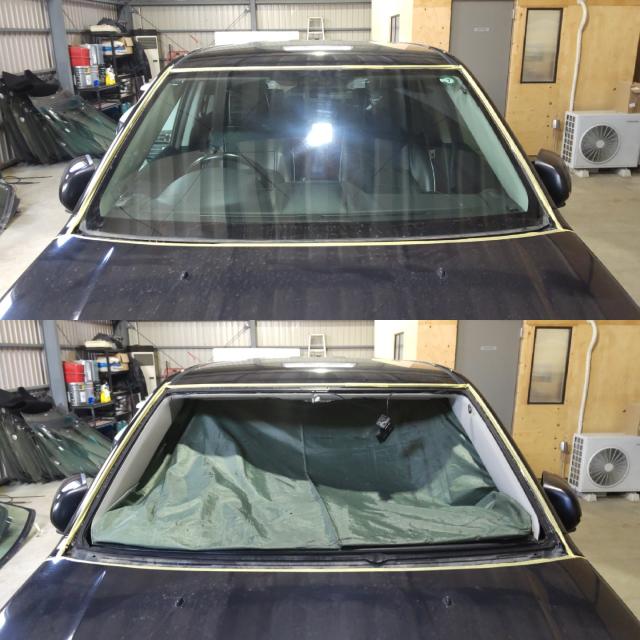 スズキ エスクードのフロントガラス交換