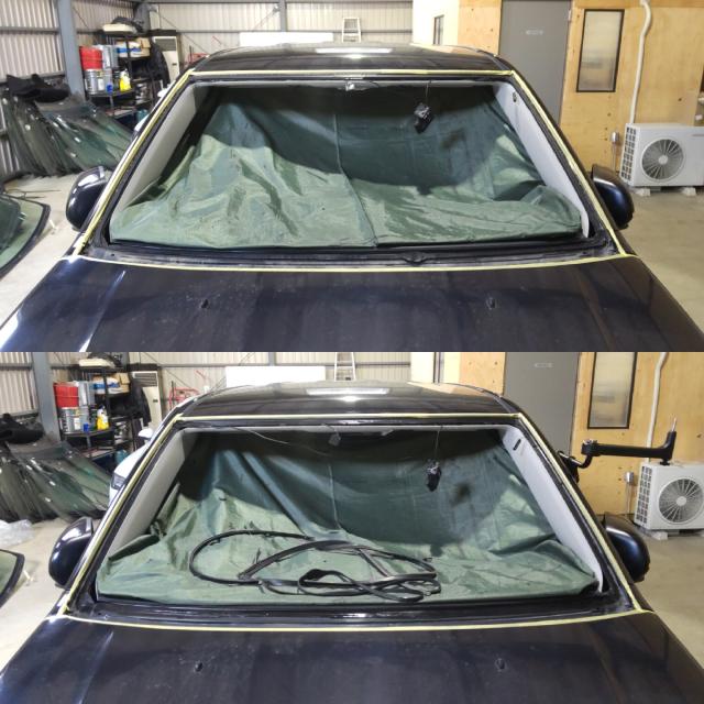 スズキ エスクードのフロントガラス交換