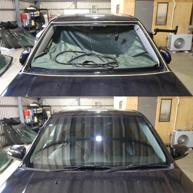 スズキ エスクードのフロントガラス交換