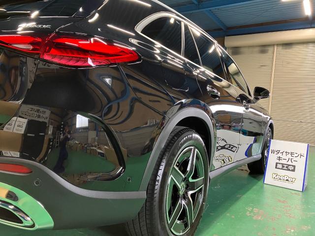 メルセデス・ベンツ　ＧＬＣ　"W"ダイヤモンドキーパー　施工　【キーパープロショップ　キーパーラボ　キーパーコーティング　宇都宮　他の地域からのお客様も大歓迎！】