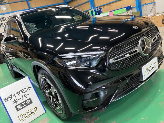 メルセデス・ベンツ　ＧＬＣ　"W"ダイヤモンドキーパー　施工　【キーパープロショップ　キーパーラボ　キーパーコーティング　宇都宮　他の地域からのお客様も大歓迎！】