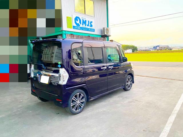 ダイハツ　タント　車検　オイル交換　オイルエレメント交換【岡山市東区　岡山市中区　岡山市南区　岡山市北区　倉敷市　備前市　瀬戸内市　玉野市　赤磐市】