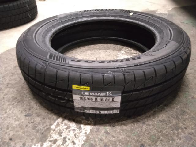 スズキ　ソリオ　15インチ新品タイヤ持ち込み交換