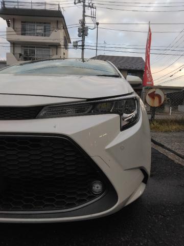 トヨタ　カローラツーリングワゴンハイブリッド　16インチ新品スタッドレスタイヤ持ち込み交換