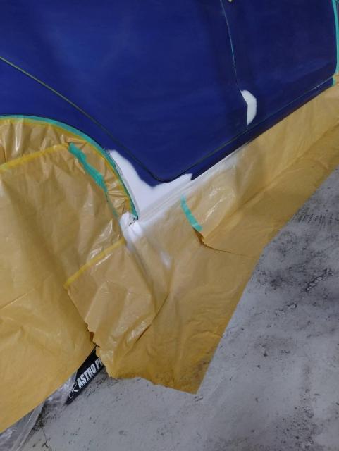 ホンダ　フィット　板金・外装補修　サビ修理
