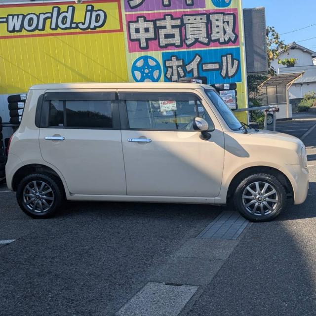 スズキ　アルトラパン　新品スタドレスタイヤ　ダンロップ　ウィンターマックスWM02 155/65R13　4本交換【福山市　府中市　神石高原町　井原市　笠岡市　持込でのタイヤ交換大歓迎受付中！Web予約もOK！！】