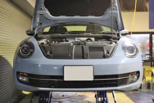 ザ・ビートル　車検整備　フックスオイル
