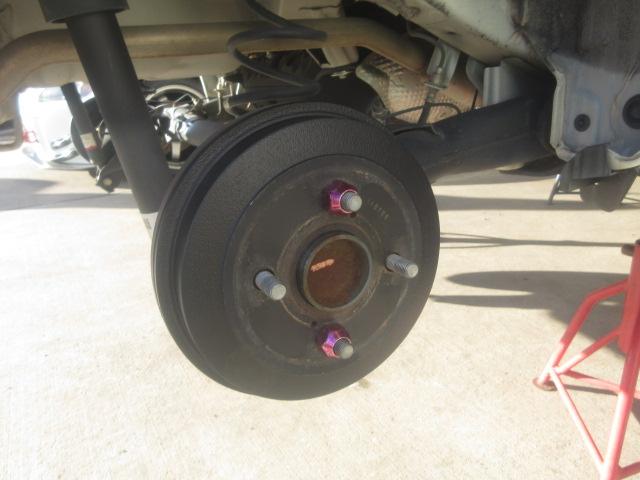 Ｎ様ＬＡ１５０Ｓムーブ、ブレーキ周りのメンテナンスとＬＬＣ交換にブーツ交換を。