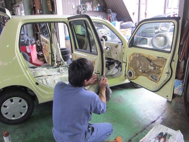 徹底的な室内清掃！