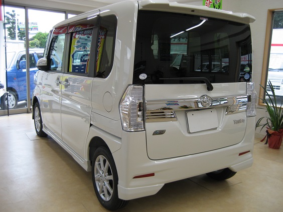 新車 タントカスタム 嫁入り準備中(^0^)ﾉ