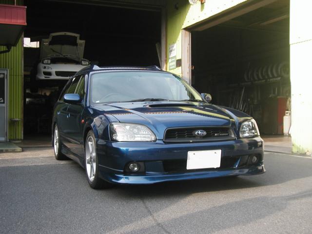 レガシー　マフラー交換