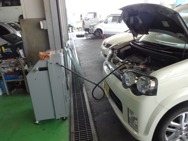 ﾑｰﾌﾞL150S ＡＴオイル交換