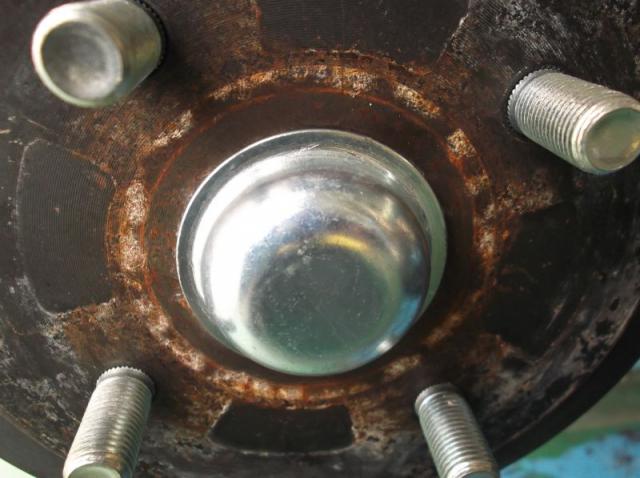 スズキ リヤハブナット交換