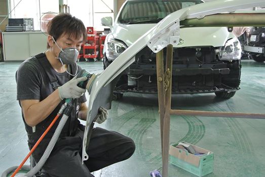 桑名で車修理・車検なら日進モータースへ☆　台風が去って・・！