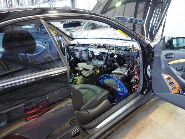 メルセデスベンツCLKクラス（w209） エアコンからの異音修理