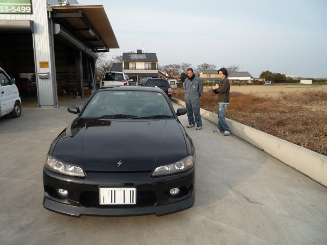 Ｓ１５　シルビア　マフラー交換