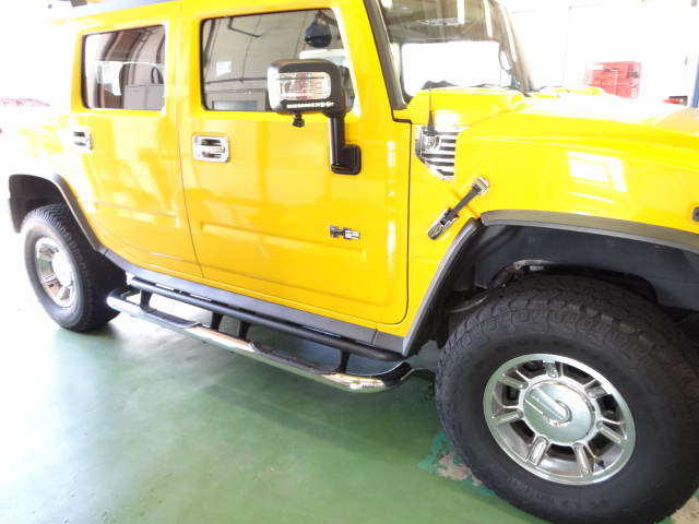 お車ご成約ありがとうございます！　ハマーH2　黄色　知多郡