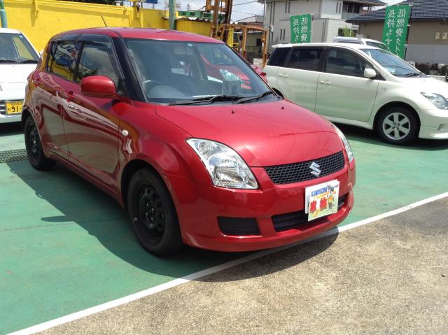 各務原市　お客様　スズキ　スイフト　車検ありがとうございました