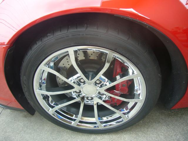 コルベット　Z06　タイヤはめかえバランス調整