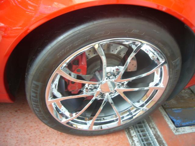 コルベット　Z06　タイヤはめかえバランス調整