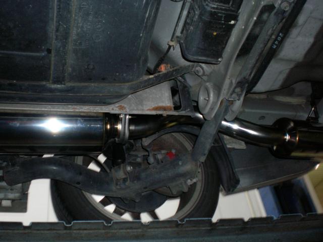 ホンダ　インテグラ　タイプR　柿本改マフラー交換