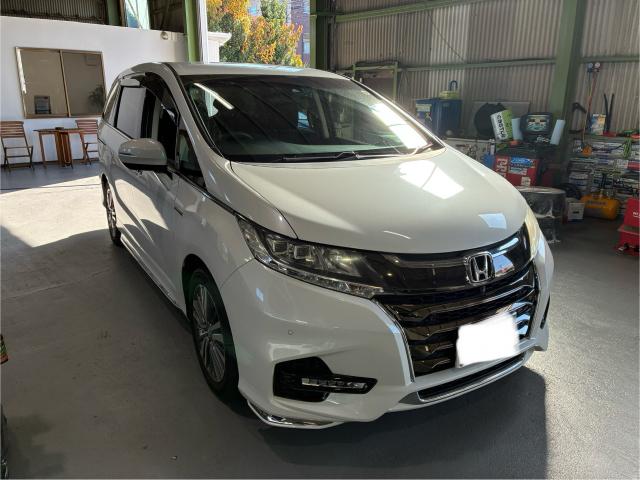 ホンダ　オデッセイハイブリッド　RC4　PORMIDO デジタルインナーミラー　取り付け　名古屋市中川区　港区　海部郡蟹江町