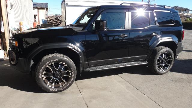 トヨタ　ランドクルーザー２５０　サスペンション・足回りパーツ取付