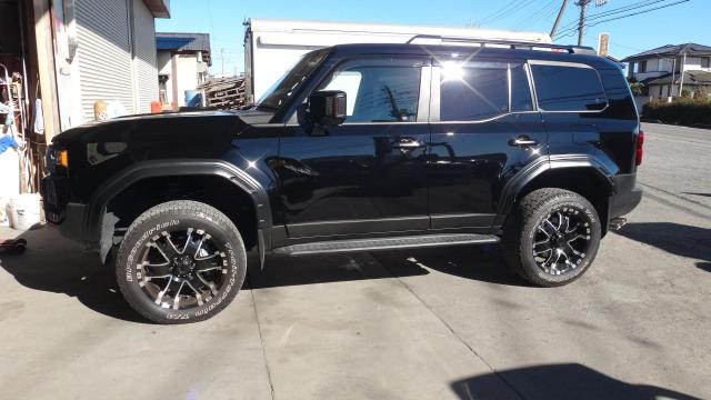 トヨタ　ランドクルーザー２５０　サスペンション・足回りパーツ取付