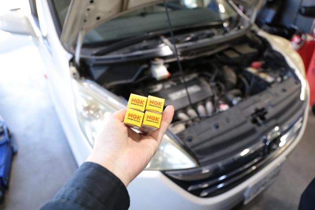 HONDA　ステップワゴン　RG1　E/G不調　イグニッションコイル　スパークプラグ　交換　群馬県　高崎市　株式会社BLAZE