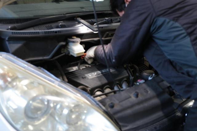 HONDA　ステップワゴン　RG1　E/G不調　イグニッションコイル　スパークプラグ　交換　群馬県　高崎市　株式会社BLAZE