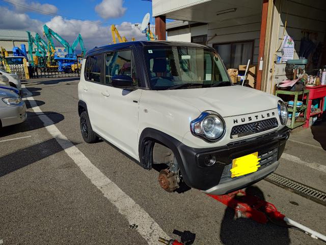 ホイール・タイヤ交換 ハスラー iceGUARD70 165/60-15 松本市 塩尻市 岡谷市 安曇野市 朝日村 山形村