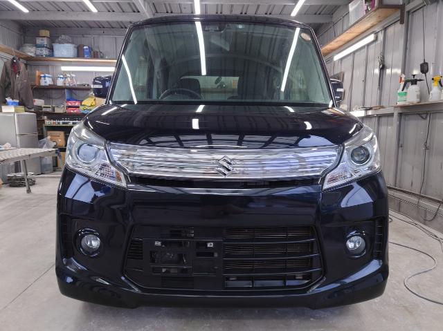 スズキ　スペーシアカスタム　外装クリーニング