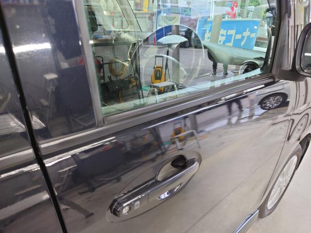 スズキ　スペーシアカスタム　外装クリーニング