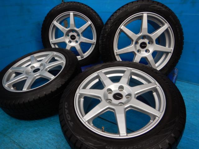 ＢＭＷ　２シリーズ　パーツ情報
BMWアクティブツアラー、グランツアラーに装着できる17インチスタッドレスセット入庫です！
テクマグ207R　17インチ　トーヨースタッドレスタイヤ付！