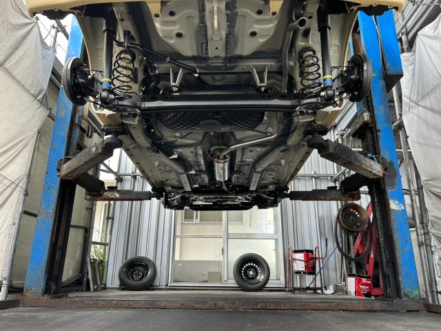 ダイハツ　新車ムーヴ　塩害コート施工    沖縄県　宜野湾市　北谷町　那覇市　豊見城市　読谷村　嘉手納町　浦添市